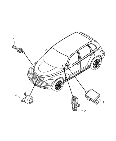 2020 Dodge Durango Module Alarm Diagram for 56038728AH