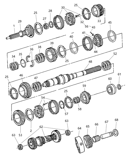 Seal O - Ring Diagram for 5013331AA