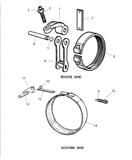 1998 Jeep Cherokee Screw Diagram for 6036037AA