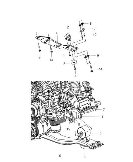 Bushing Isolator Diagram for 5085078AC