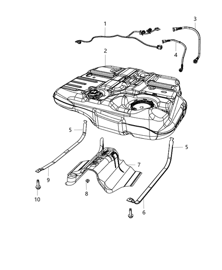 Jumper Fuel Supply Diagram for 4766088AB