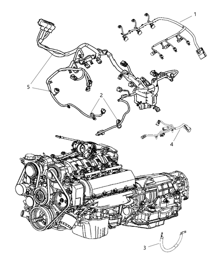 2002 Dodge Caravan Wiring Injector Diagram for 5148037AD