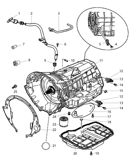 1986 Dodge Conquest Screw M6X1X20 Diagram for 6508866AA