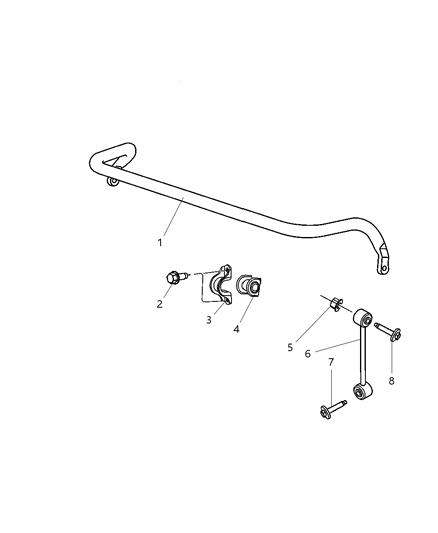 2022 Jeep Grand Cherokee L Bolt And Washer Hexagon Head Lock M12X1.75X80.00 Diagram for 6508710AA