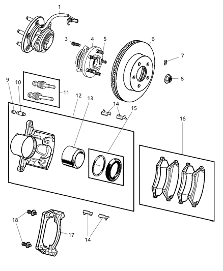 Clip Wiring Diagram for 6508833AA
