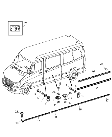 Washer Diagram for 5103726AB