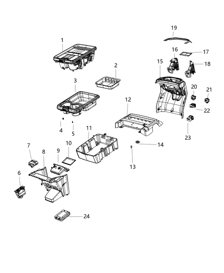 1993 Dodge Ramcharger Screw M4X12 Diagram for 68411145AA