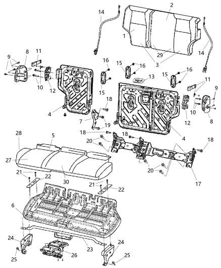 Bezel Seat Belt Diagram for 1AP311DVAA