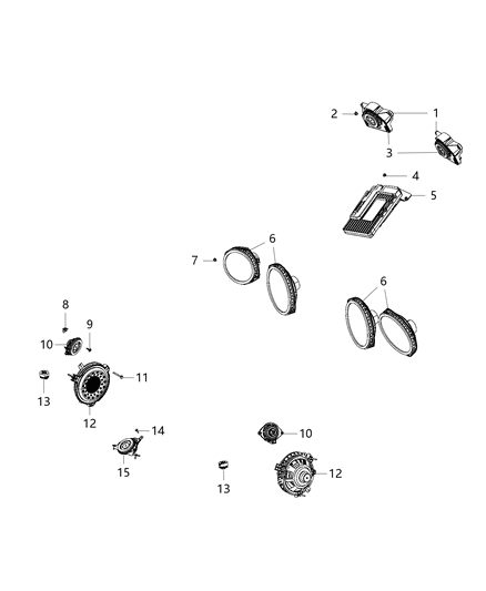 2014 Dodge Viper Amplifier Diagram for 5091252AG