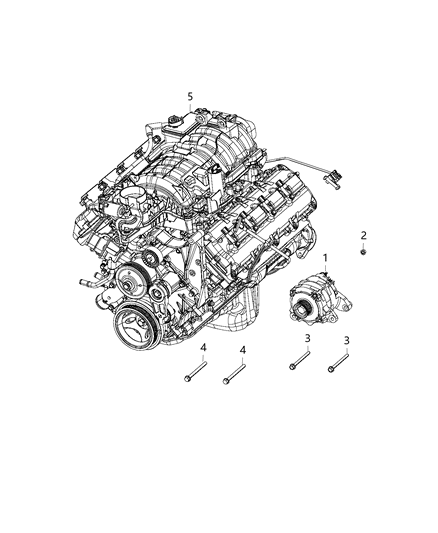 Generator Engine Diagram for 4801769AC
