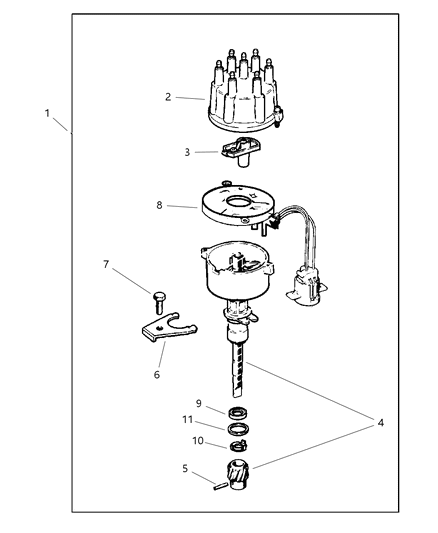 2018 Jeep Grand Cherokee Cap, Distribution (W/Distribution 53006150 & 56027028) Diagram for 56026876