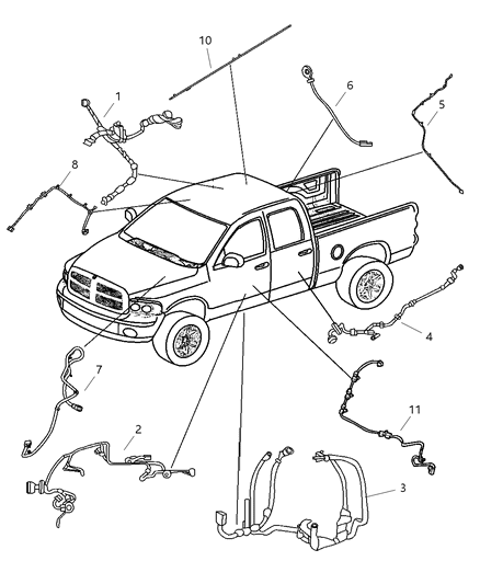 Wiring Radio Jumper Diagram for 5064208AC