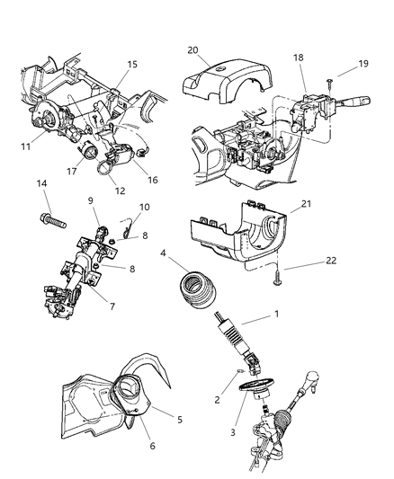 Screw And Washer Tapping Pan Head .164-18X1.25 Diagram for 6035434
