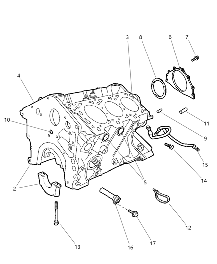 Plug Core 1.00 Diameter Diagram for 4663941