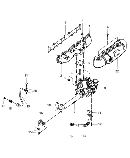 Screw Diagram for 5072688AA