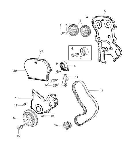 Belt, Timing Diagram for TB000265