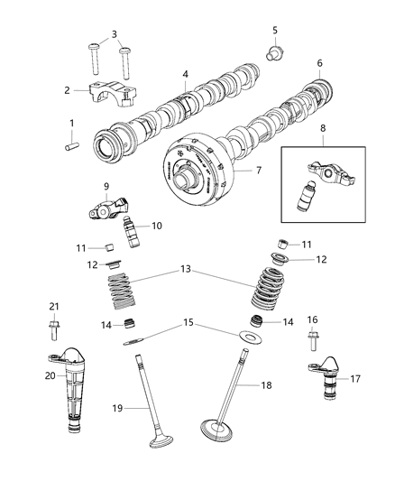 1991 Jeep Comanche Plug Solenoid Front Diagram for 68260093AC