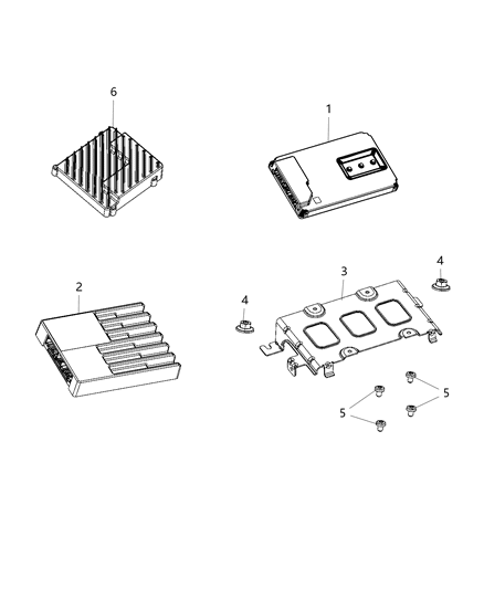 Amplifier Diagram for 68436459AB