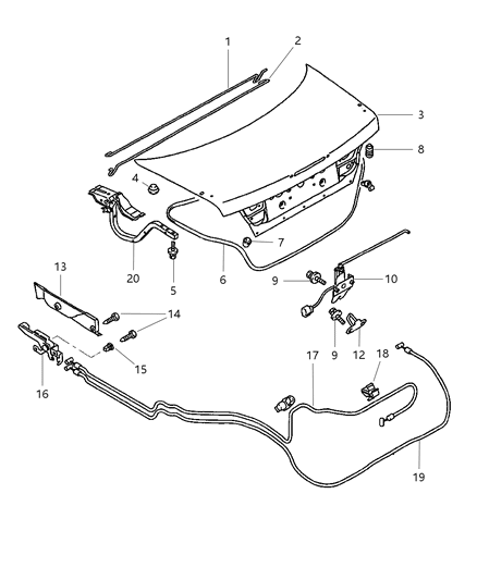 Latch When Ordering Latch You Must Order (Fitting Kit) Diagram for MR970801