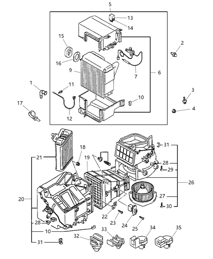 Clip, Rear End Panel Garnish, Black Diagram for MB476821