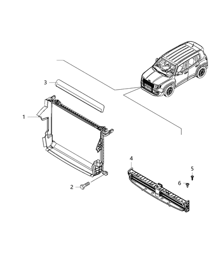 2006 Jeep Commander Wiring Jumper Active Shutter Grille Wiring Diagram for 68438902AA