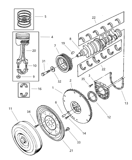 Converter, Torque, Lock - Up Diagram for R2118506