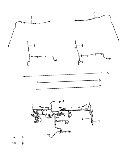 Antenna Remote Start Diagram for 68248873AA