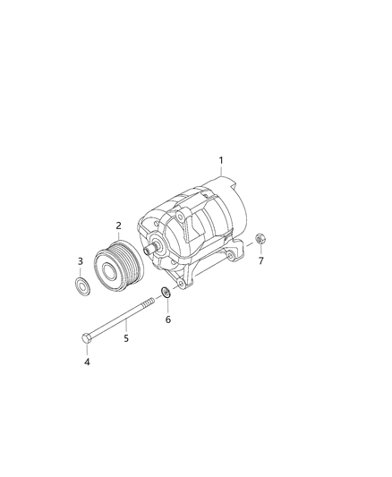 2022 Jeep Cherokee Nut M10 Diagram for 68113139AA
