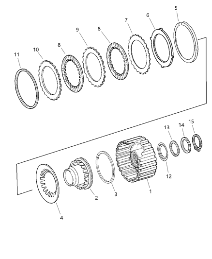 2021 Jeep Grand Cherokee L Disc Outer Diagram for 52108011AA