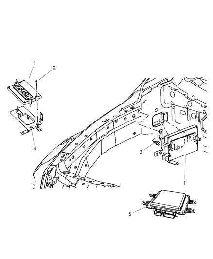 Module Powertrain Control Generic Diagram for RL150275AB