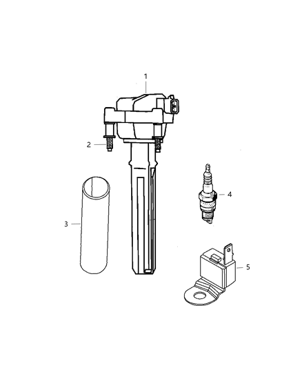 Spark Plug Diagram for SPRC12PEC5