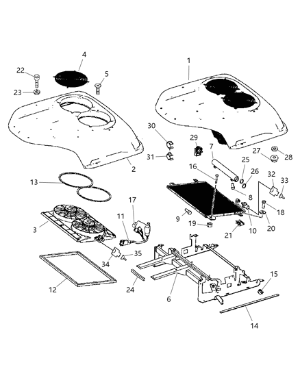 2017 Ram ProMaster 3500 Seal Diagram for 68012661AA
