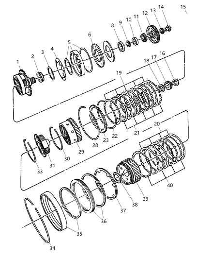 2014 Dodge Charger Spacer Transfer Shaft 3.38Mm Diagram for 4412804AB