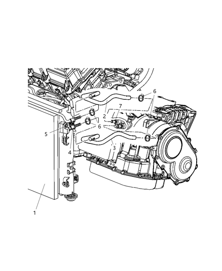 2016 Jeep Patriot Cooler Condenser And Transmission Cooler, 25 Pc Min Qty Diagram for 5143537AA
