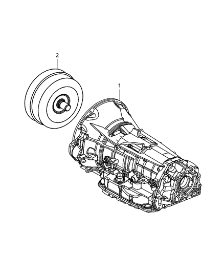 Transmission Diagram for 5136065AA