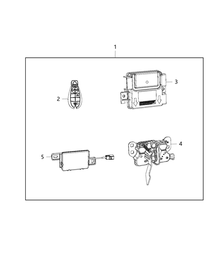 Remote Start Complete Diagram for 82214424