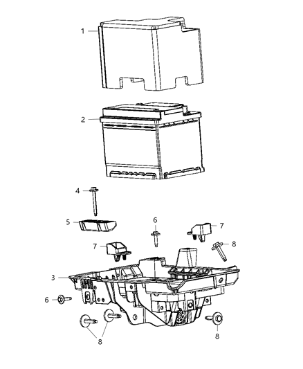 Battery Storage Diagram for BA00L3760W
