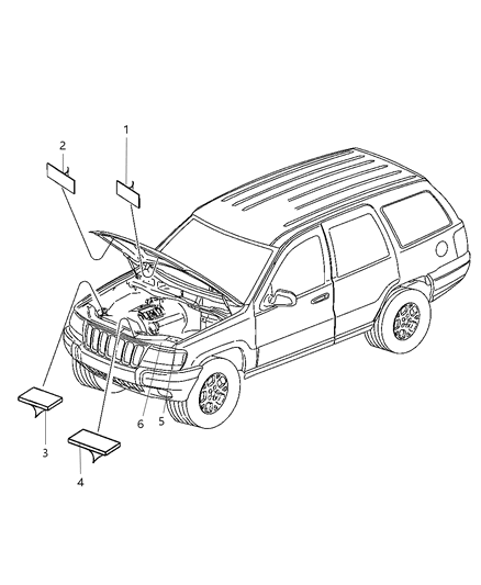 Label Veci Label Diagram for 68066010AA