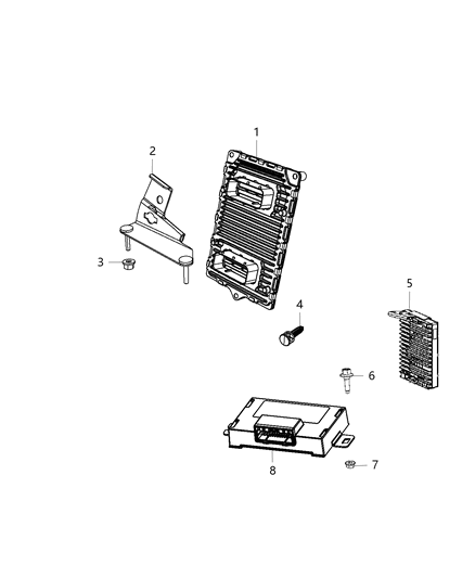 Plug Noise Diagram for 68068411AA