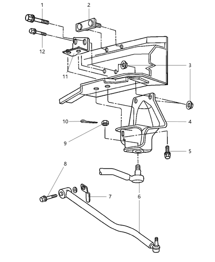 2017 Jeep Grand Cherokee Nut Hexagon M10-1.5 Diagram for 6504449