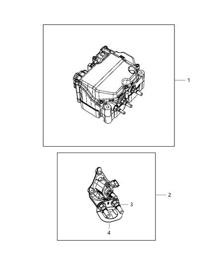 2011 Ram 3500 Pump Diesel Exhaust Fluid Diagram for 52014104AB