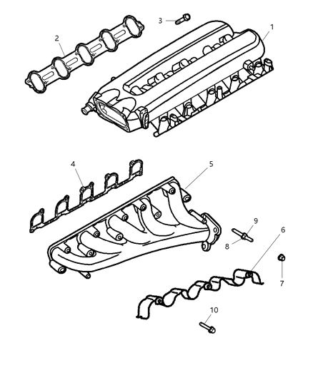 1986 Jeep Wagoneer Stud Diagram for 6036066AA