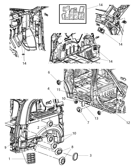 Plug Diagram for 4725666AA