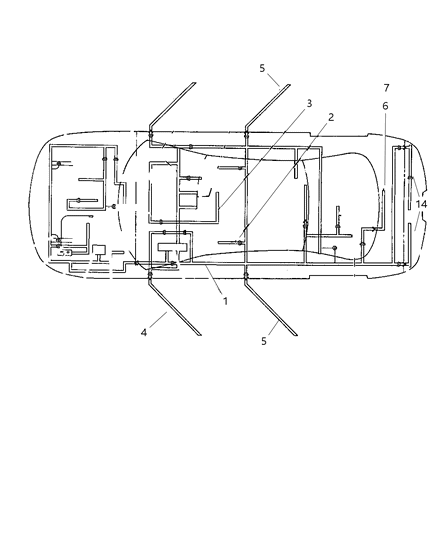 Wiring Seat Back Diagram for 5087164AB