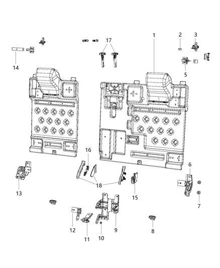 2002 Dodge Ram 2500 Strap Assist Diagram for 1VL64JRRAA