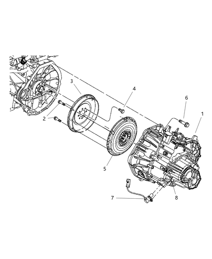 2019 Dodge Durango Plate Clutch Pressure Diagram for 4668725AD