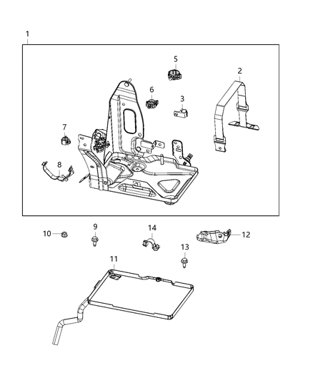 1991 Dodge Ram 50 Clip Wiring Diagram for 68201258AA