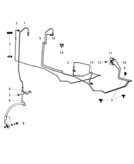 1984 Jeep J10 Bolt Hexagon Flange Head M6X1.00X20.00 Diagram for 5133476AA