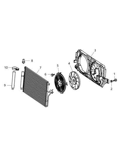 Switch A/C Pressure Diagram for 68019266AA