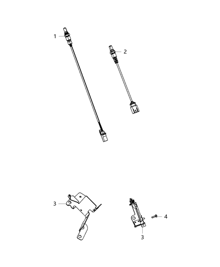 2003 Chrysler Sebring Screw M6X1.0X20.0 Diagram for 6509632AA